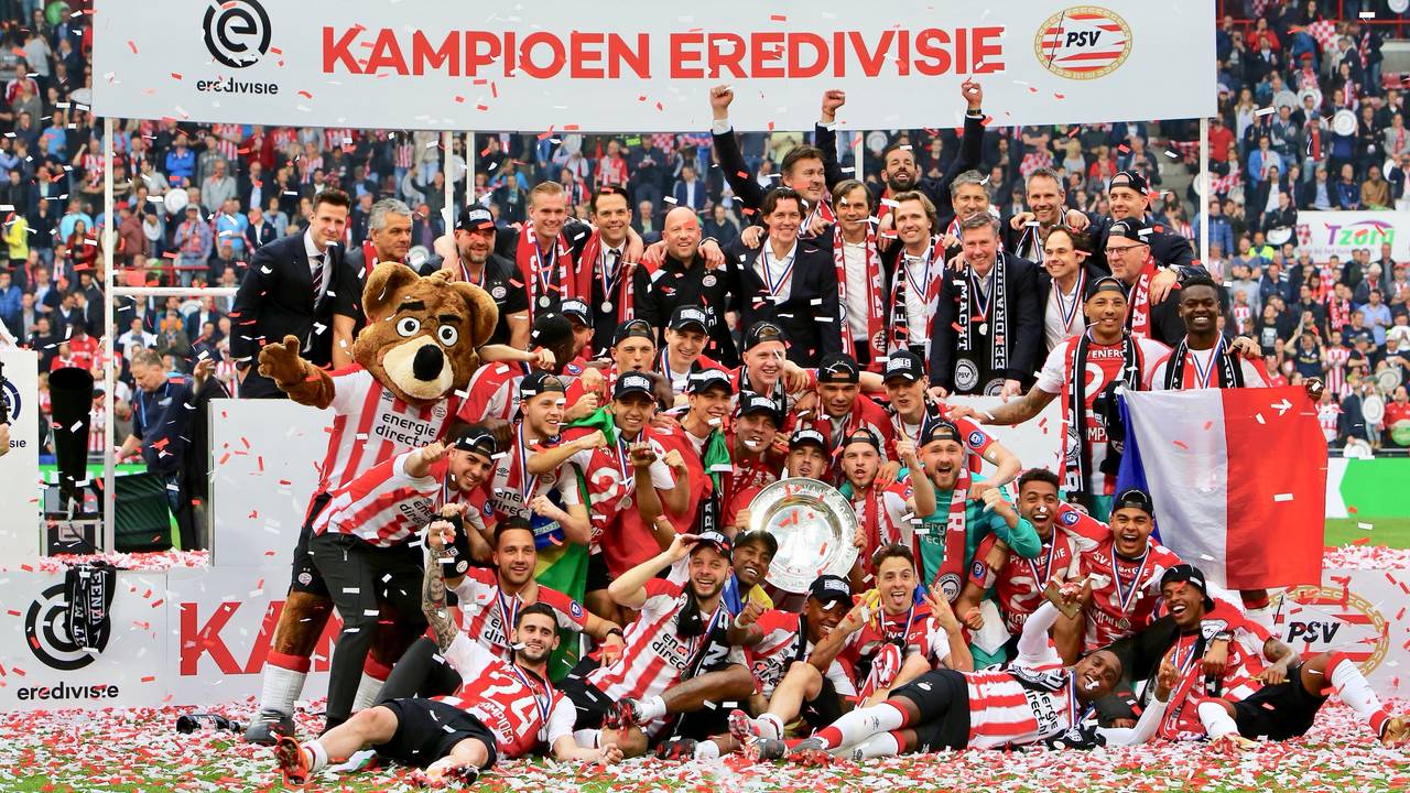 PSV kampioen in seizoen 2017/2018 grote overwinningen en weinig echte missers Omroep Brabant