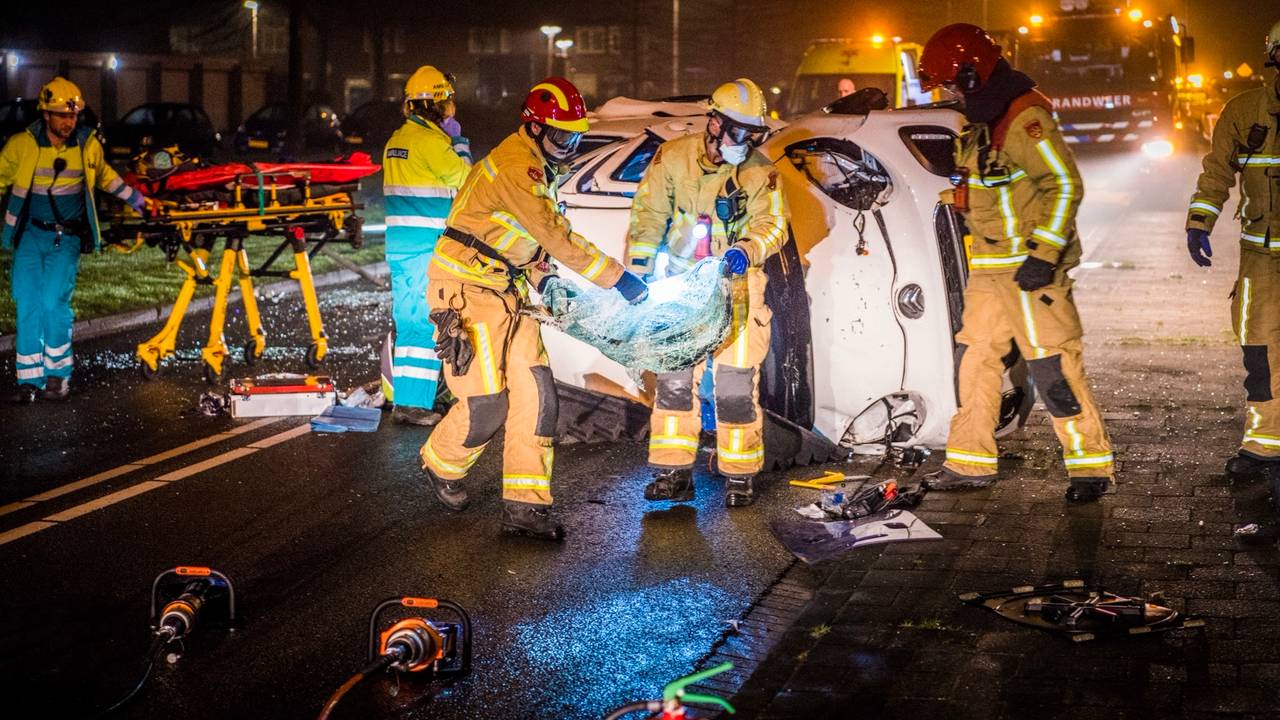 Verschillende hulpdiensten werden opgeroepen. (Foto: Sem van Rijssel/SQ Vision)