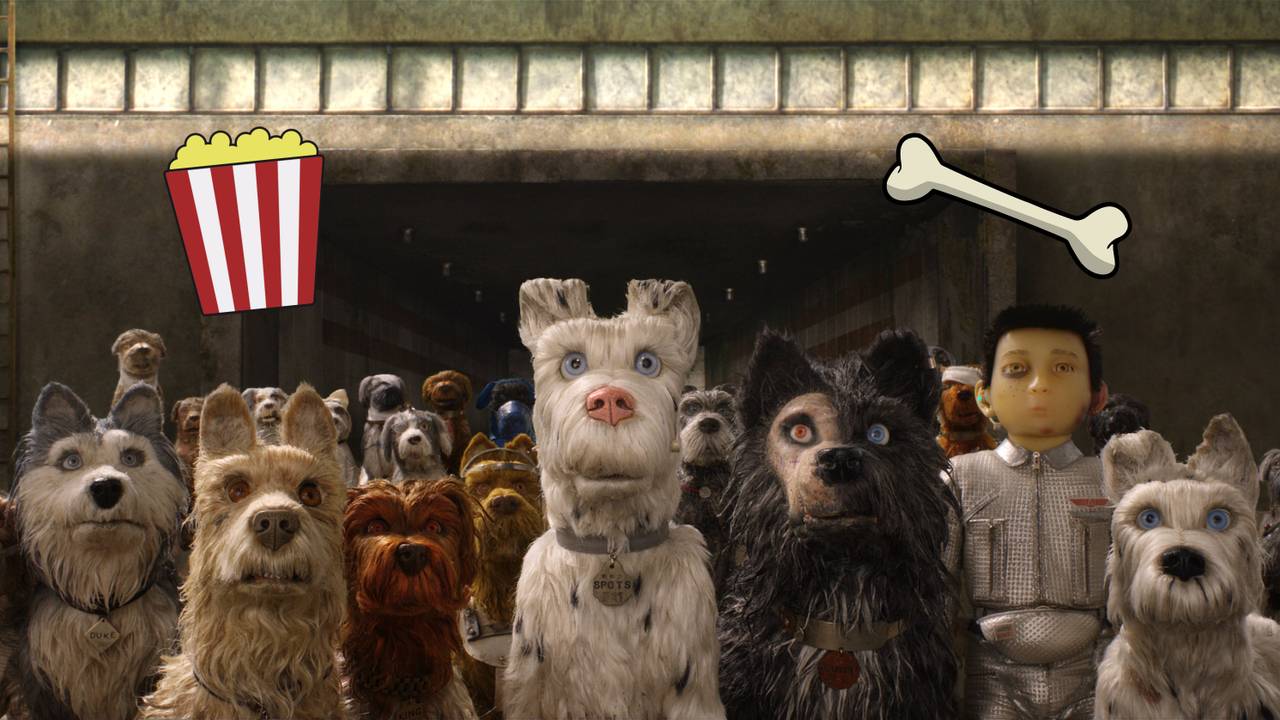 Still uit de film 'Isle of Dogs' (beeld: Chasse Theater).
