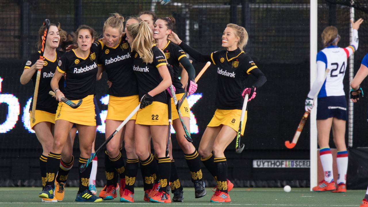 HC Den Bosch speelt morgen de eerste finalewedstrijd tegen Amsterdam. (Foto: OrangePictures)