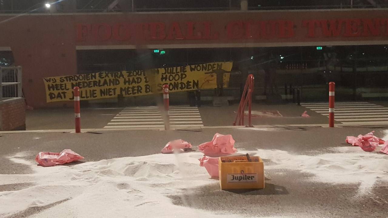 De Twente-fans zullen raar hebben opgekeken zaterdagmorgen.