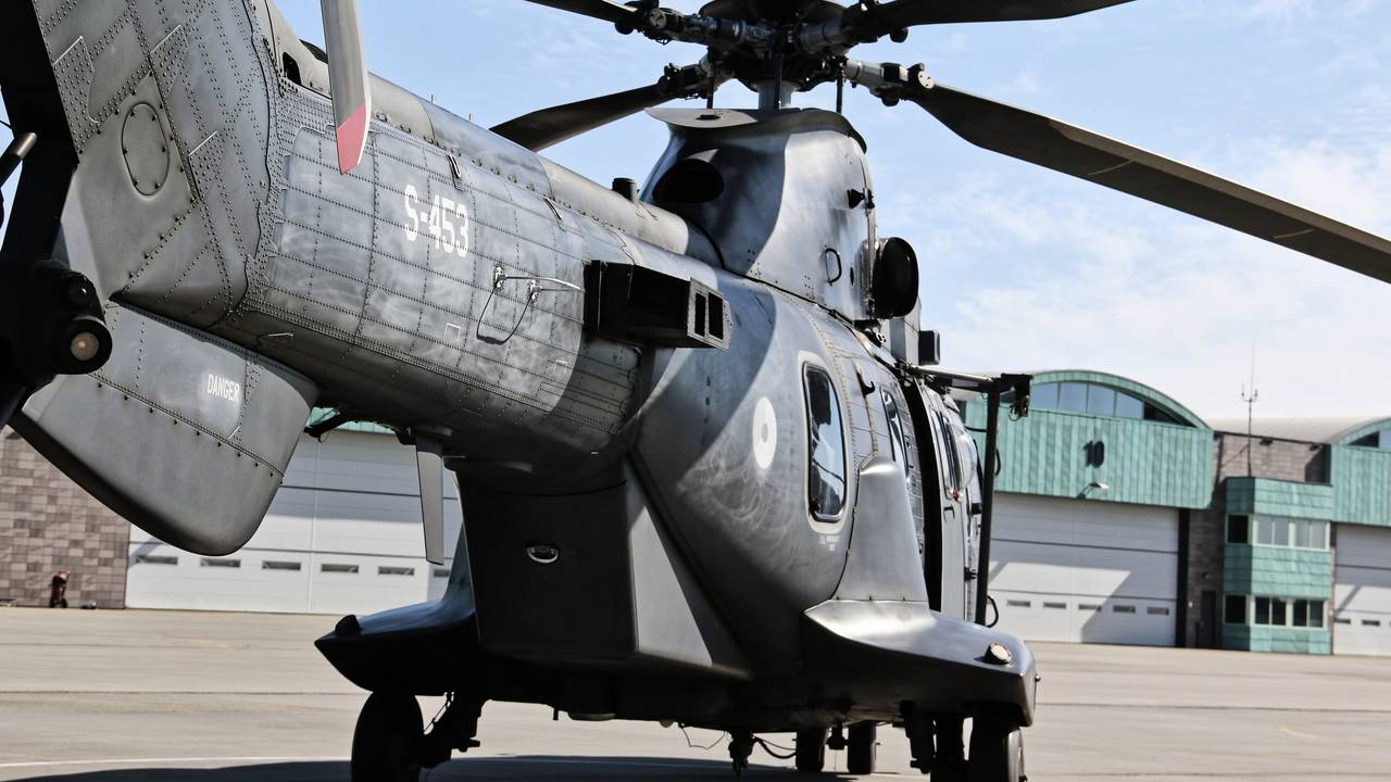 Een Cougar op Gilze-Rijen (foto: John Kuijsters).