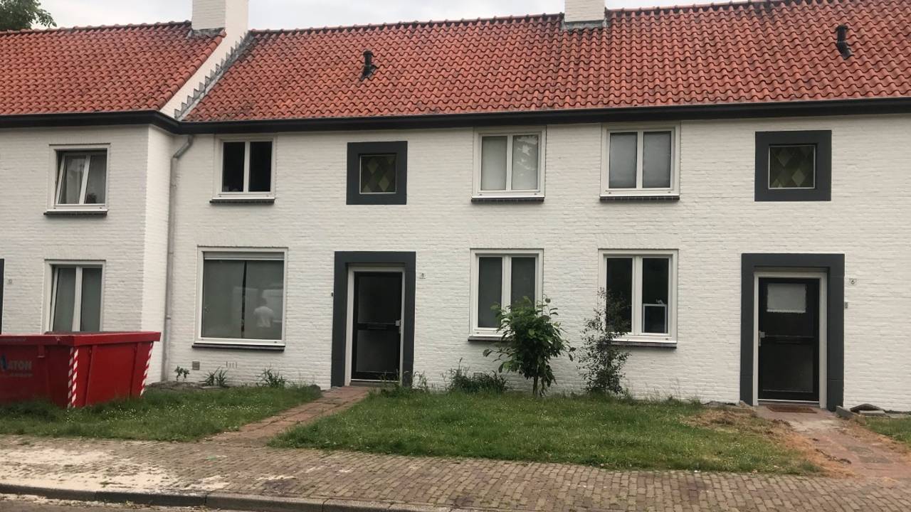 De huizen aan de Meester van Houtstraat. (Foto: Eva de Schipper).