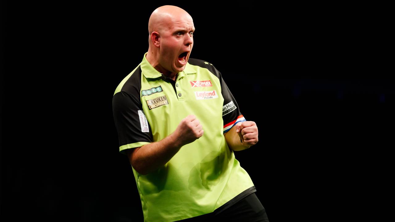 Michael van Gerwen komt vrijdag weer in actie tijdens de German Darts Masters (foto: VI Images).