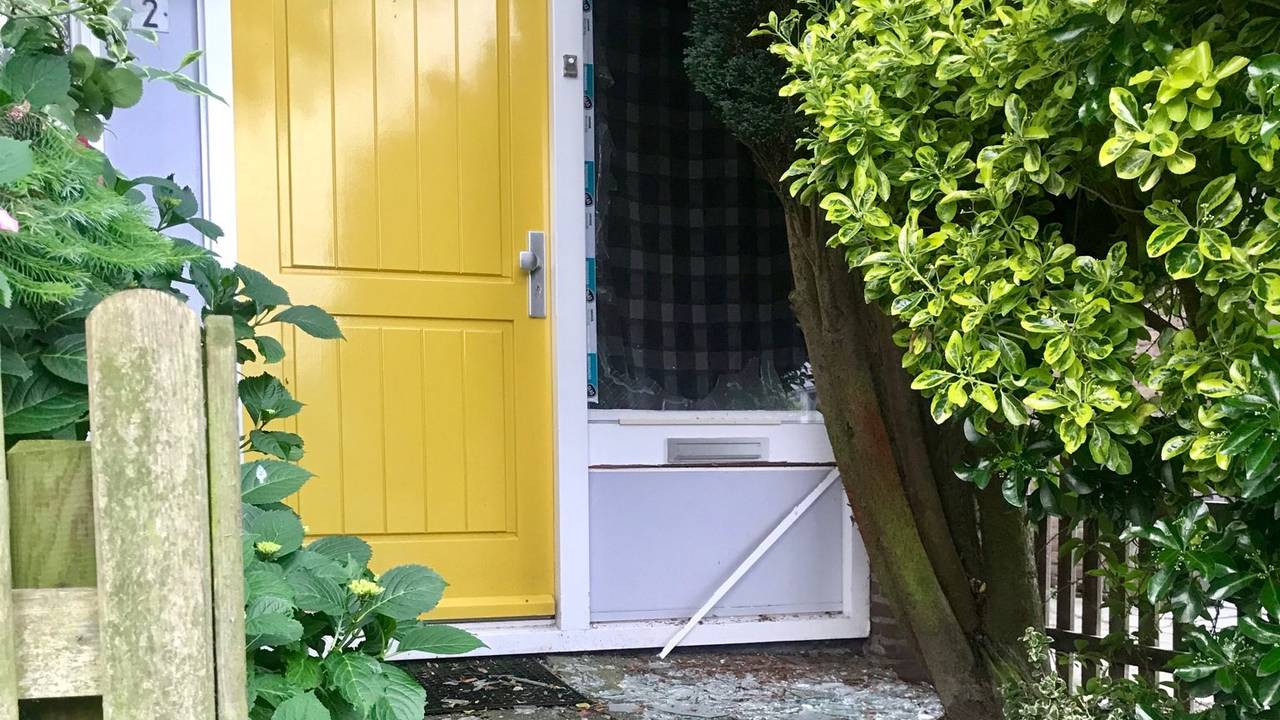 Vuurwerk richtte ravage aan (foto: Hannelore Struijs)