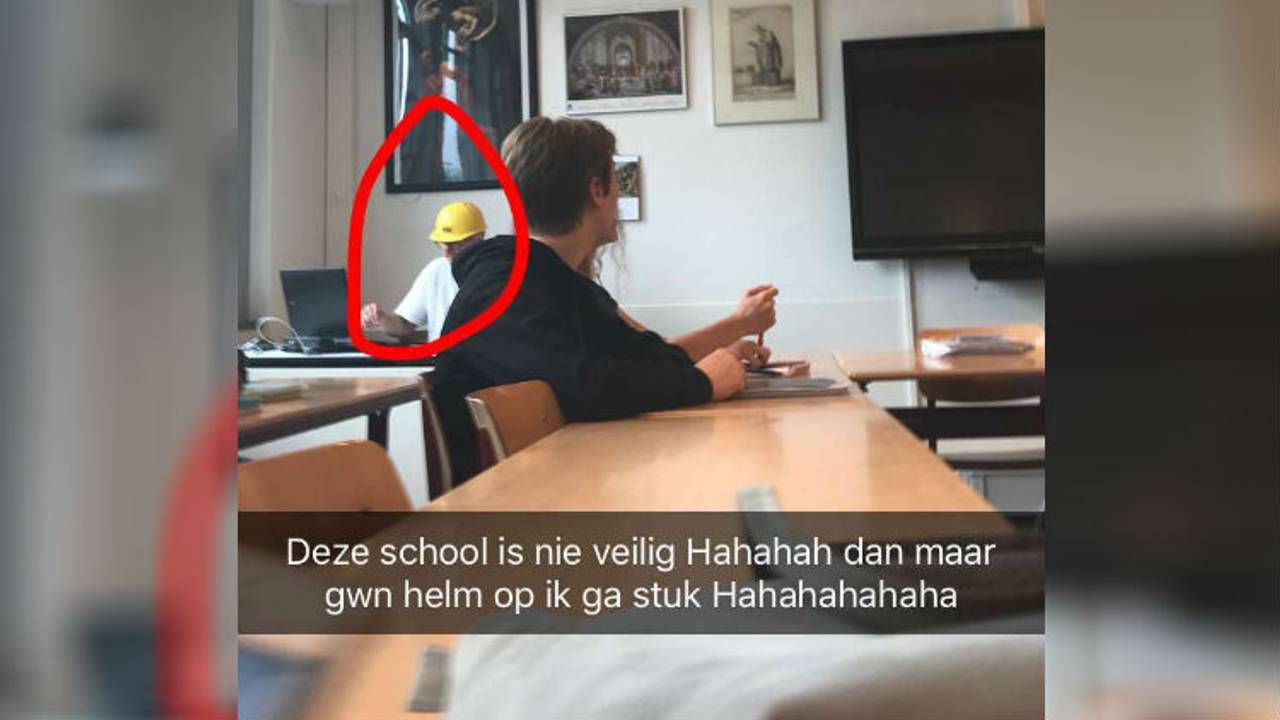 Deze docent neemt geen risico's