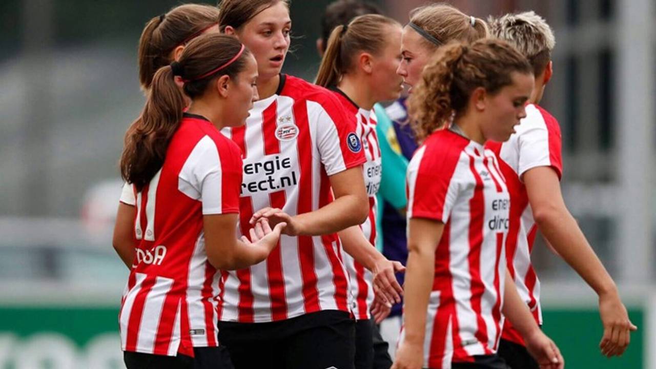 PSV Vrouwen zijn er niet in geslaagd om de beker te winnen (foto: @PSV).
