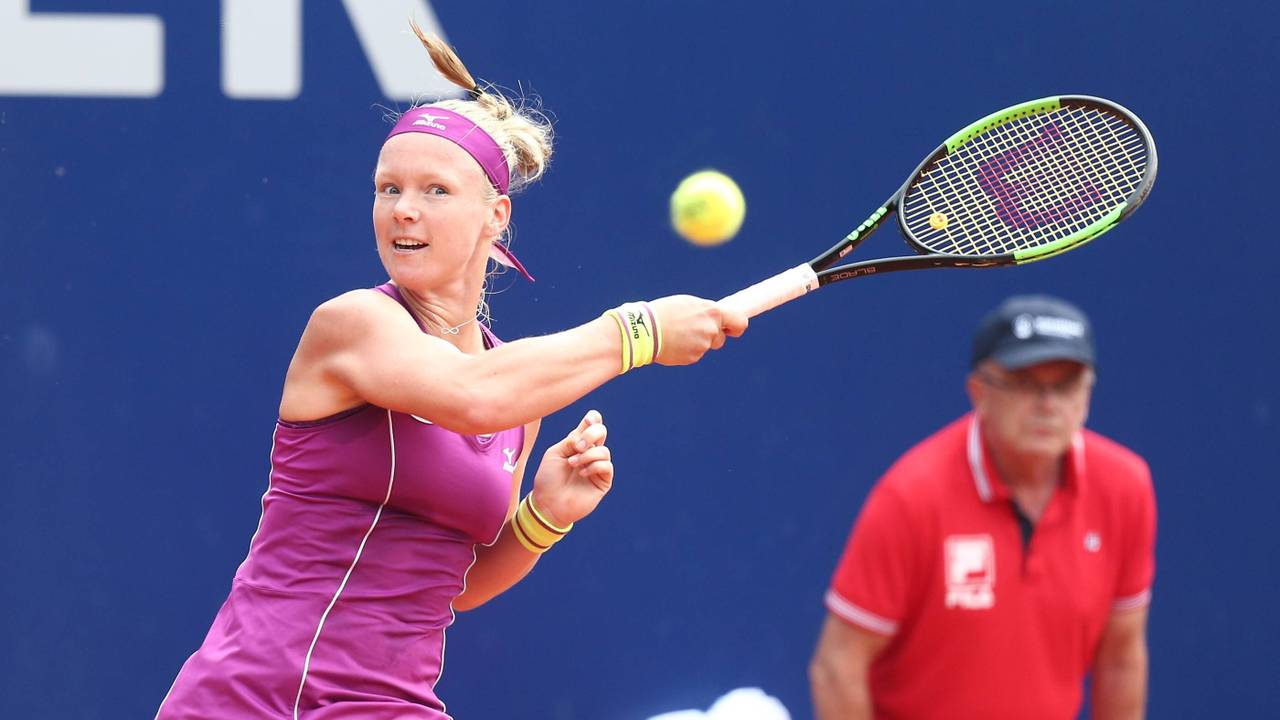 Kiki Bertens werd in de derde ronde uitgeschakeld (foto: VI Images).
