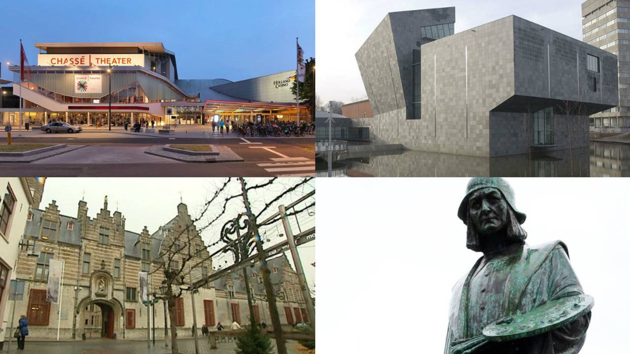 Chassé Theater, Van Abbemuseum, Markiezenhof en Jeroen Bosch