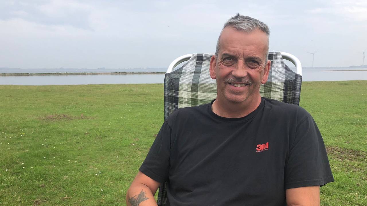 Voor Cees de Bruyn uit Fijnaart schijnt de zon weer. (Foto: Erik Peeters)