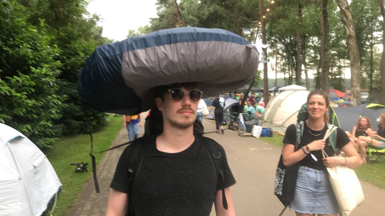 De camping van Best Kept Secret stroomt vol.