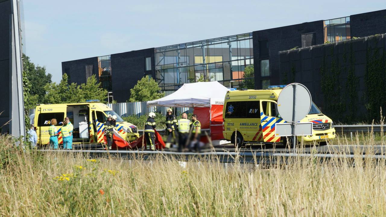Motorrijder overleden bij ongeval op A59. (Foto: Erik Haverhals/FPMB)