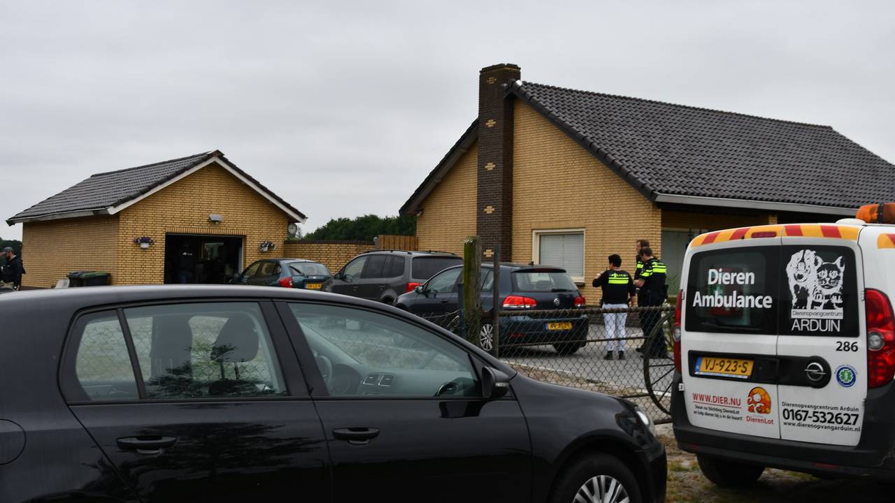 Drugslab in Sint Willebrord (foto: Alexander Vingerhoeds).