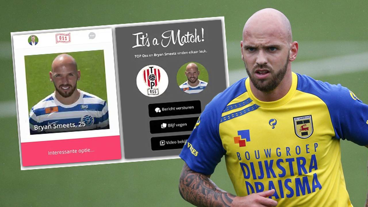 Bryan Smeets en TOP Oss, een perfecte (tinder)match. (Foto: VI Images)