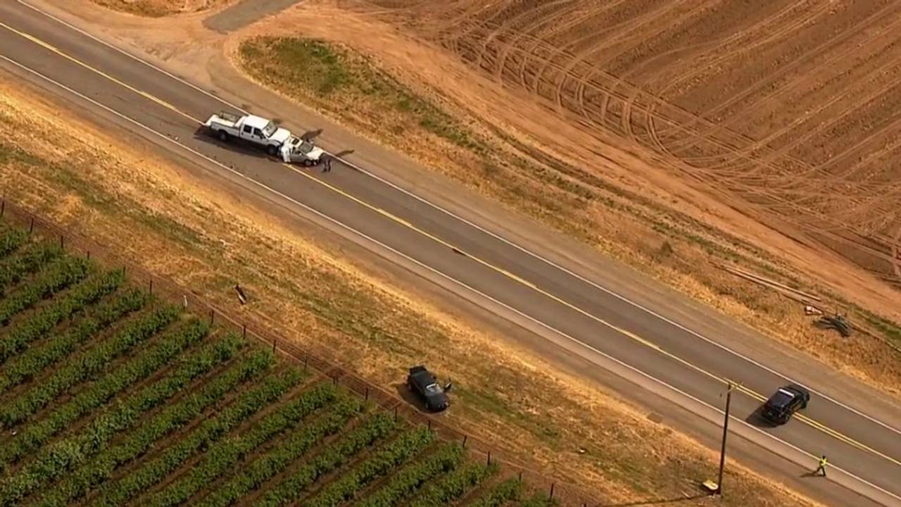 De plaats van het ongeluk in Oregon. Foto: KATU News