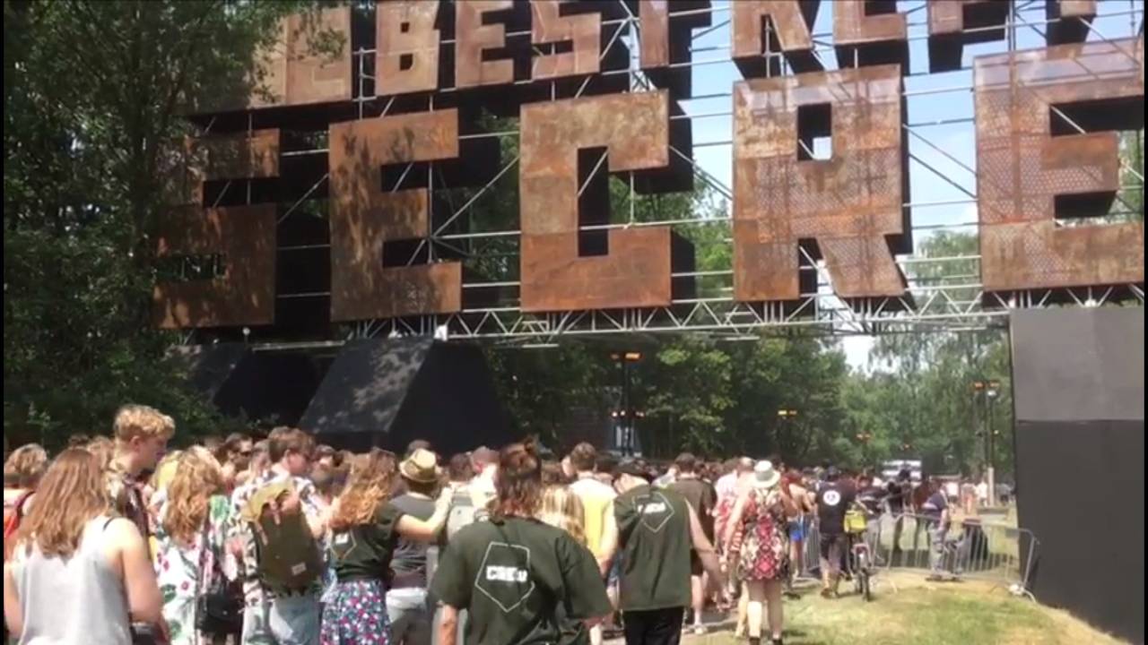 De ingang van Best Kept Secret