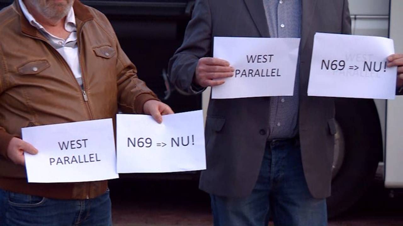 Een actiegroep in Valkenswaard wilde heel graag de parallelweg.