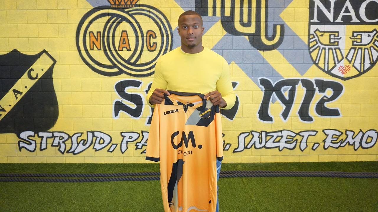 Gervane Kastaneer is de tweede versterking voor NAC Breda (foto: NAC).