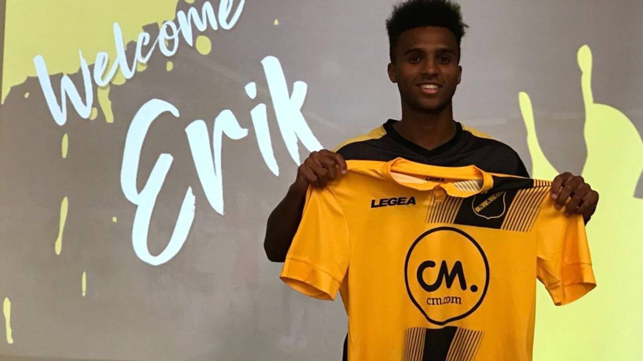 Erik Palmer-Brown is de nieuwe aanwinst van NAC Breda (foto: NAC).
