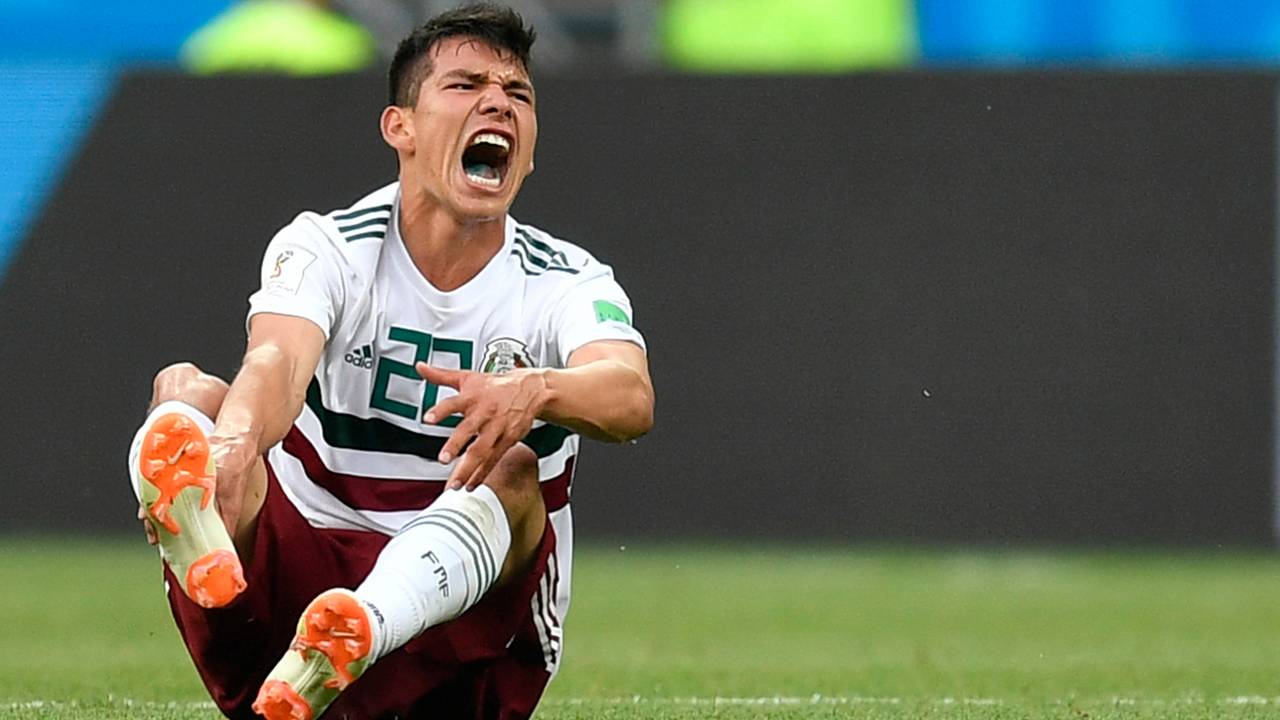 Hirving Lozano scoorde één keer op dit WK. (Foto: VI Images)