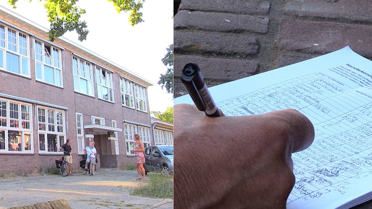 Meer dan 500 handtekeningen verzameld voor buurthuis in leegstaande school.