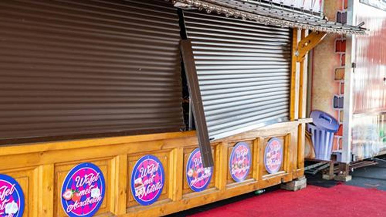De bewuste wafelkraam (Foto: Kermis FM).