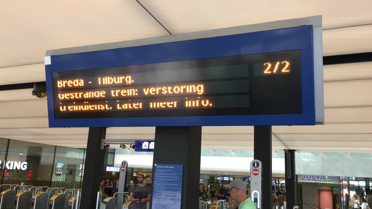 Gestrande treinen: een bekend fenomeen, ook in Brabant (foto: Hans Janssen).