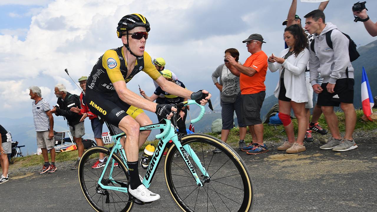Steven Kruijswijk hield goed stand in de Vuelta. (Archieffoto)