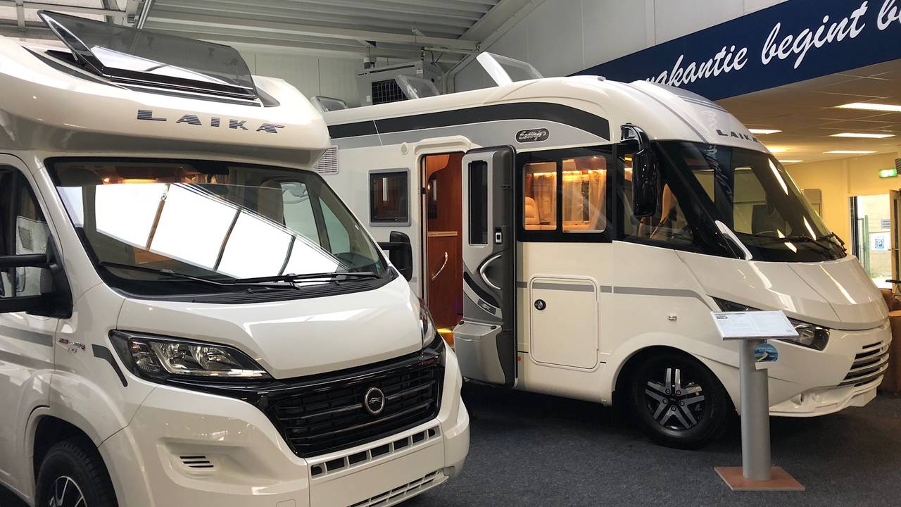 Campers van rond de honderdduizend euro zijn niet aan te slepen.
