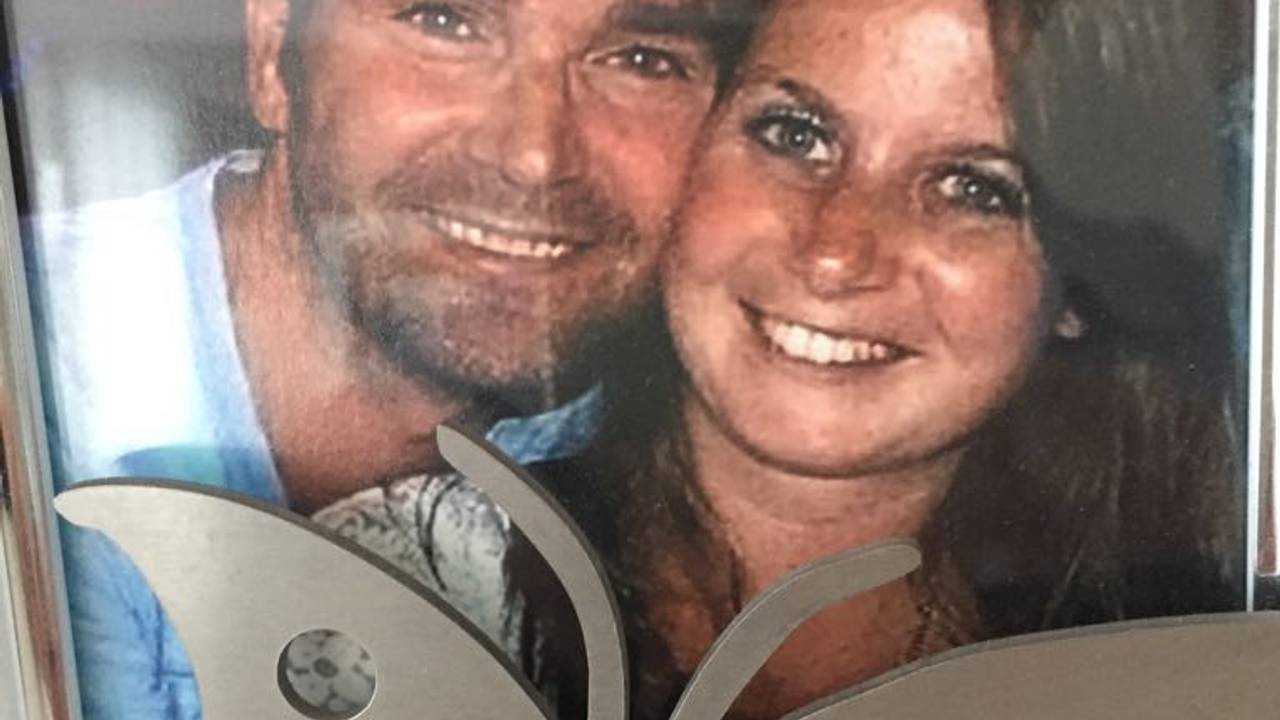 Astrid en haar vriend Bart Lambregts