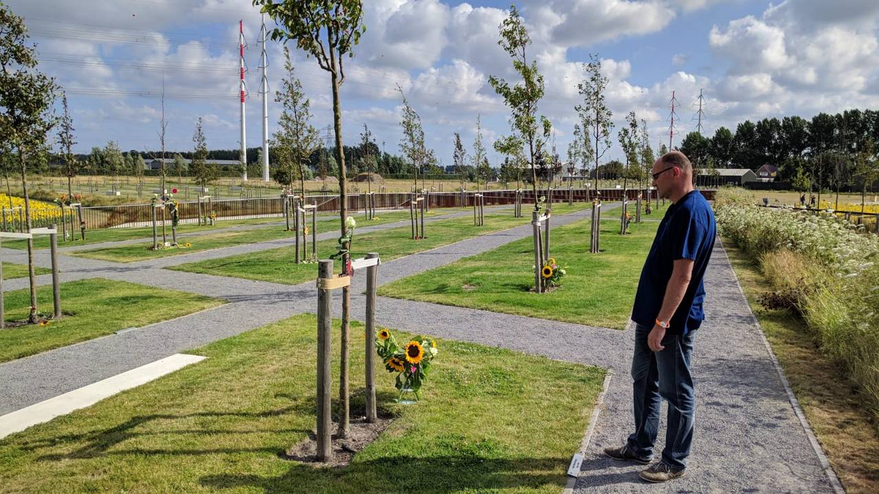Het herdenkingsbos in Vijfhuizen