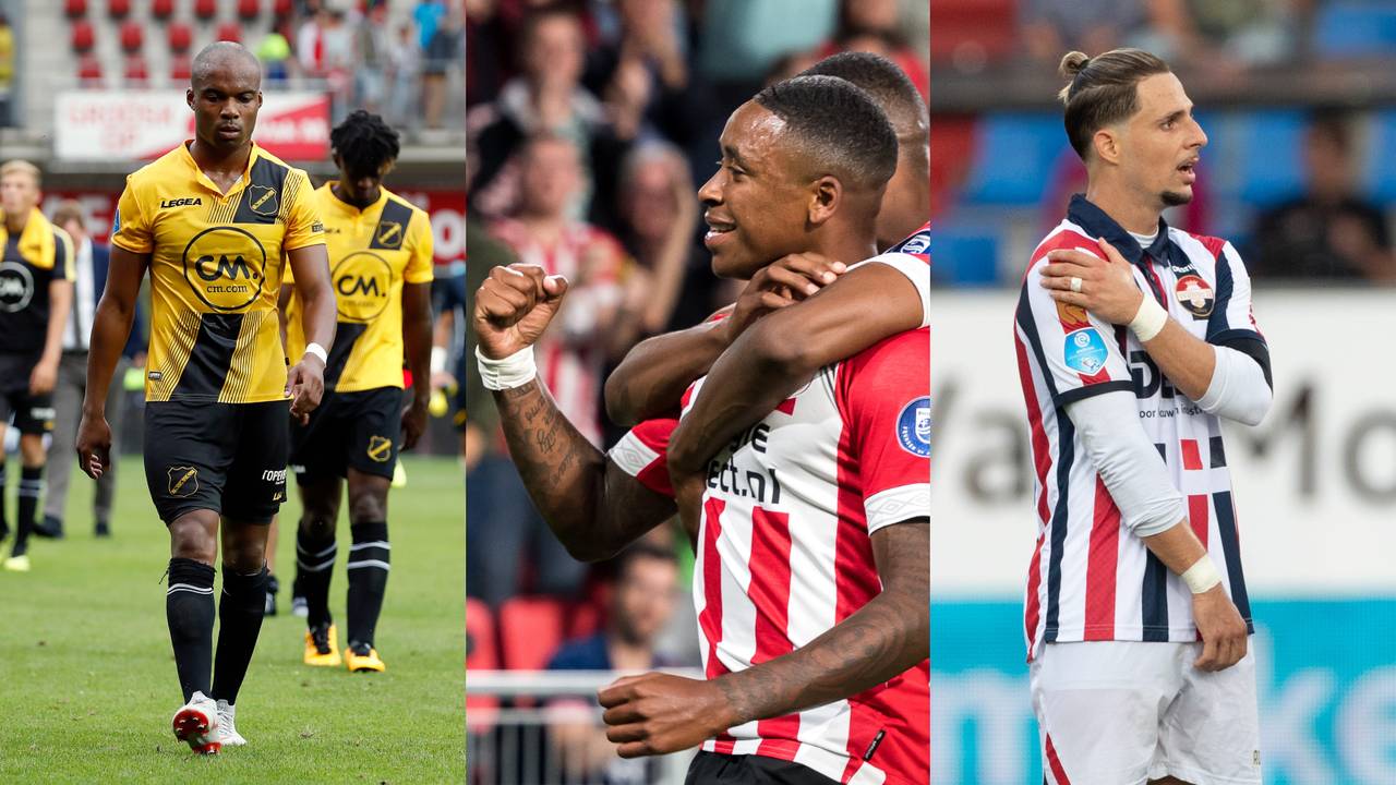 Verschillende resultaten van de Brabantse eredivisieclubs.