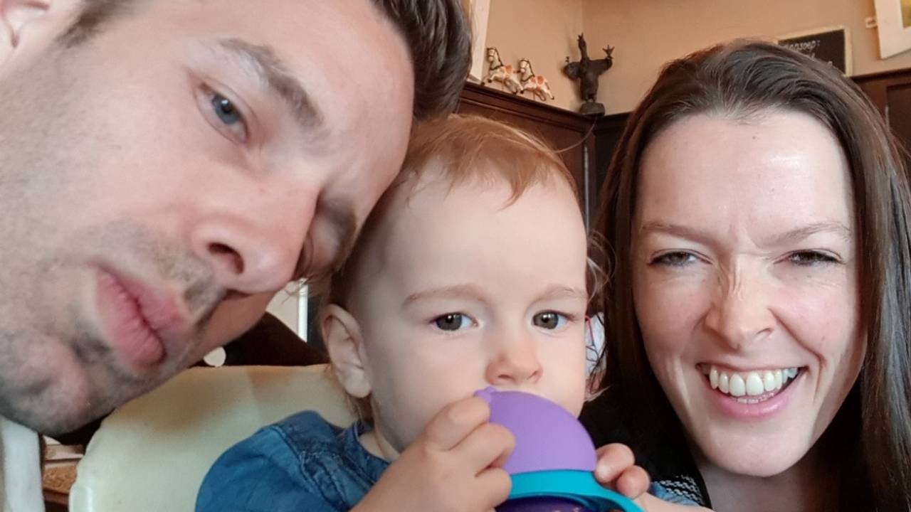 Kevin en zijn gezin (Foto: gofundme.com).