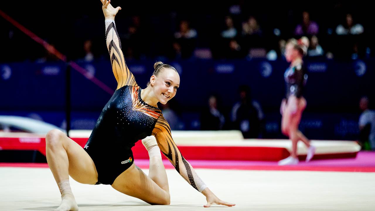 Tisha Volleman in Glasgow  (Foto:ANP)