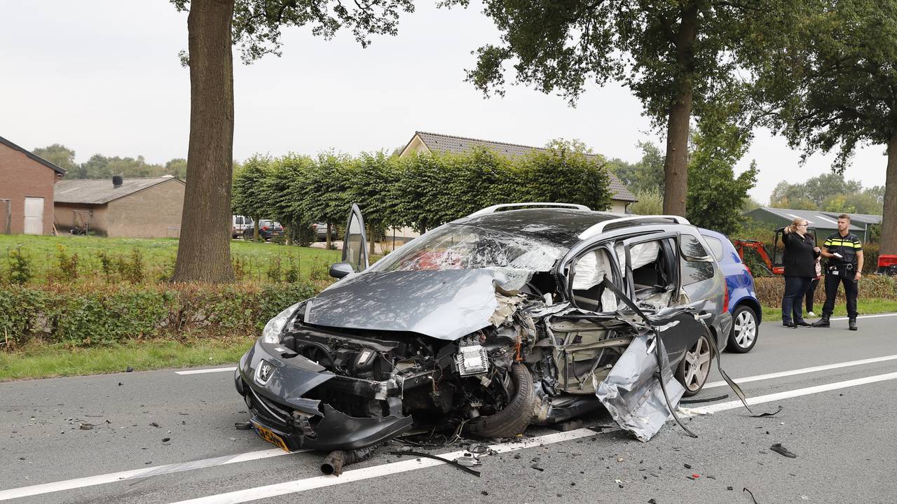 Ongeluk op de N272 (Foto: S-K Media)