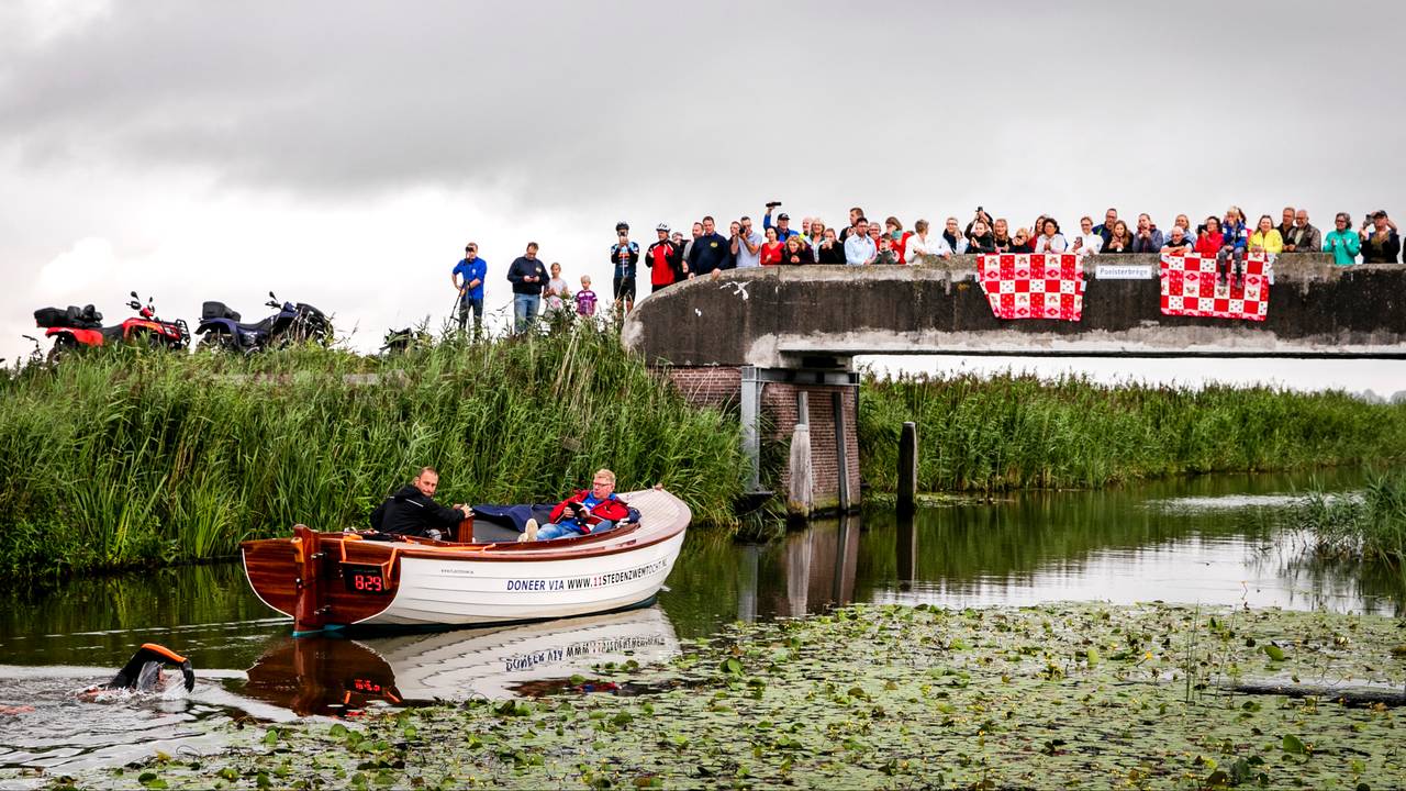 Veel aanmoediging voor Maarten van der Weijden. (Foto: ANP)