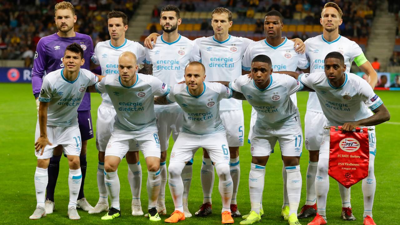 De basiself van PSV (foto: VI Images).