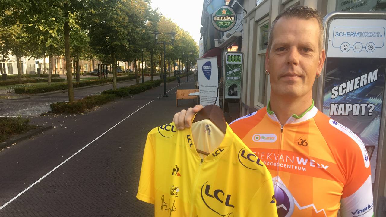 Unieke gele trui moet kapitaal opleveren voor ...