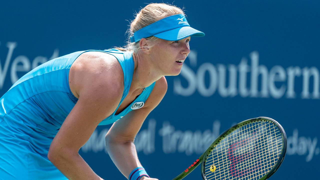 Kiki Bertens is een outsider voor de US Open-winst (foto: VI Images).