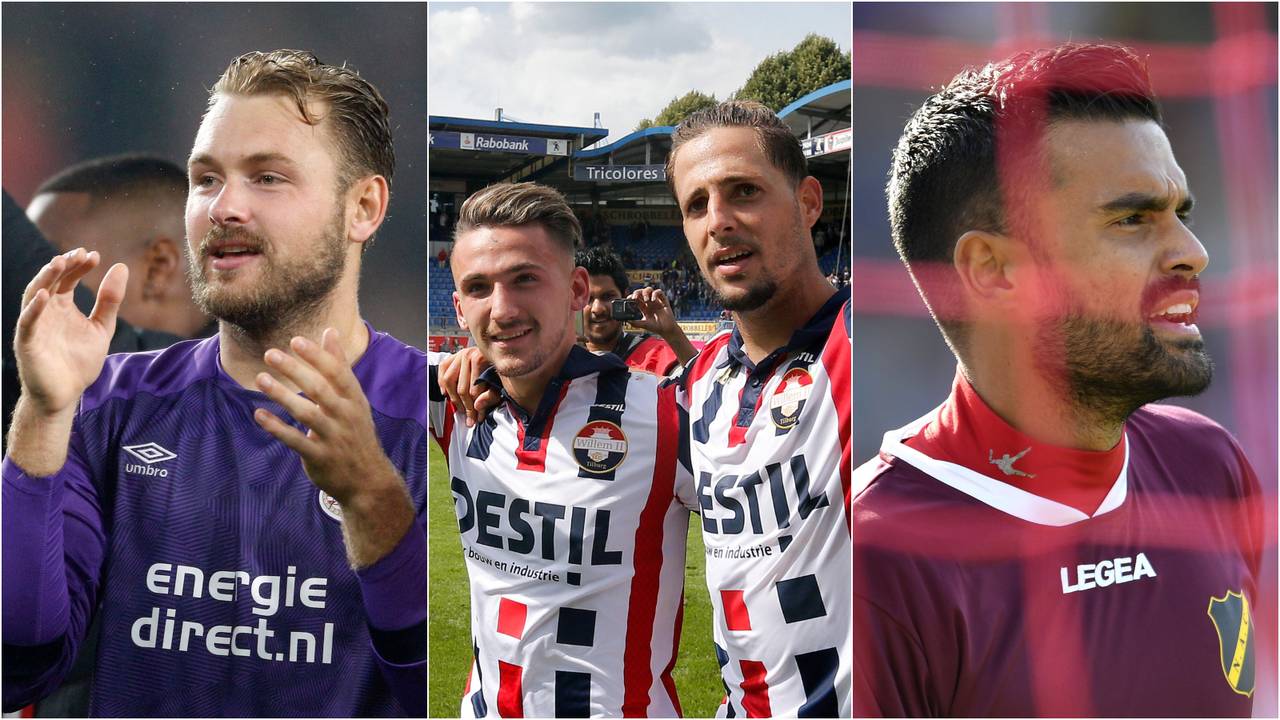 Jeroen Zoet, Donis Avdijaj, Fran Sol en Benjamin van Leer. (Foto's: VI Images)
