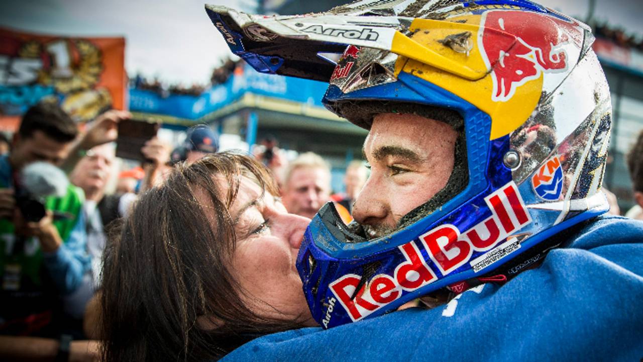 Mama Alice en zoon Jeffrey (Foto: ANP).