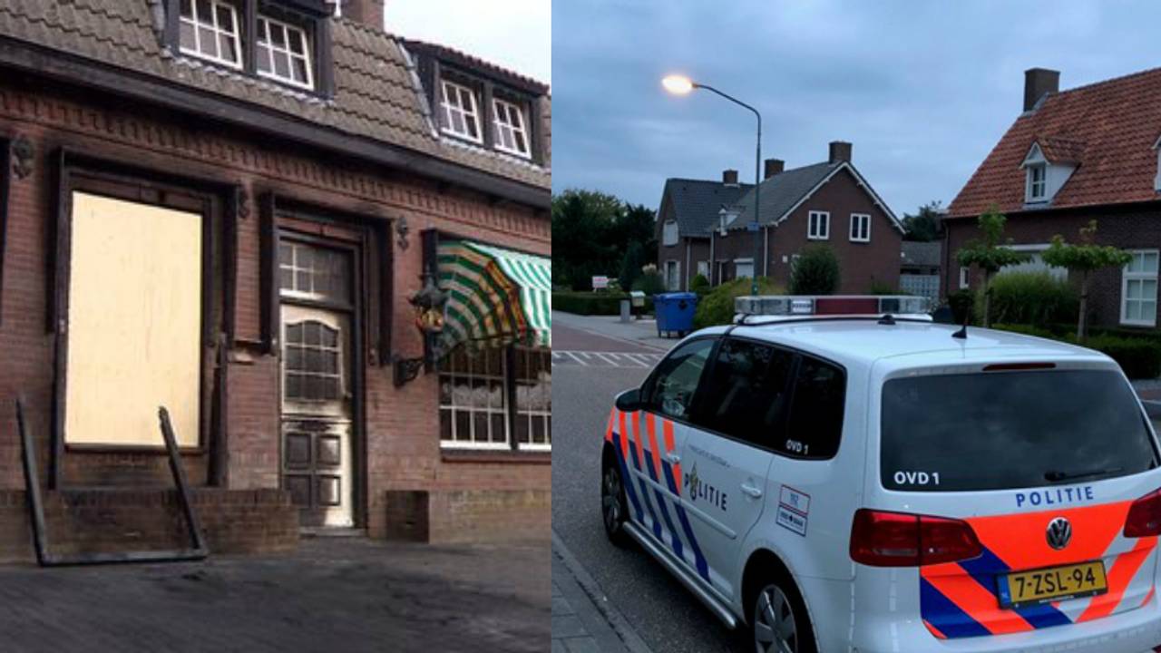 Bij het huis in Leende was een brand, in Budel een schietpartij.