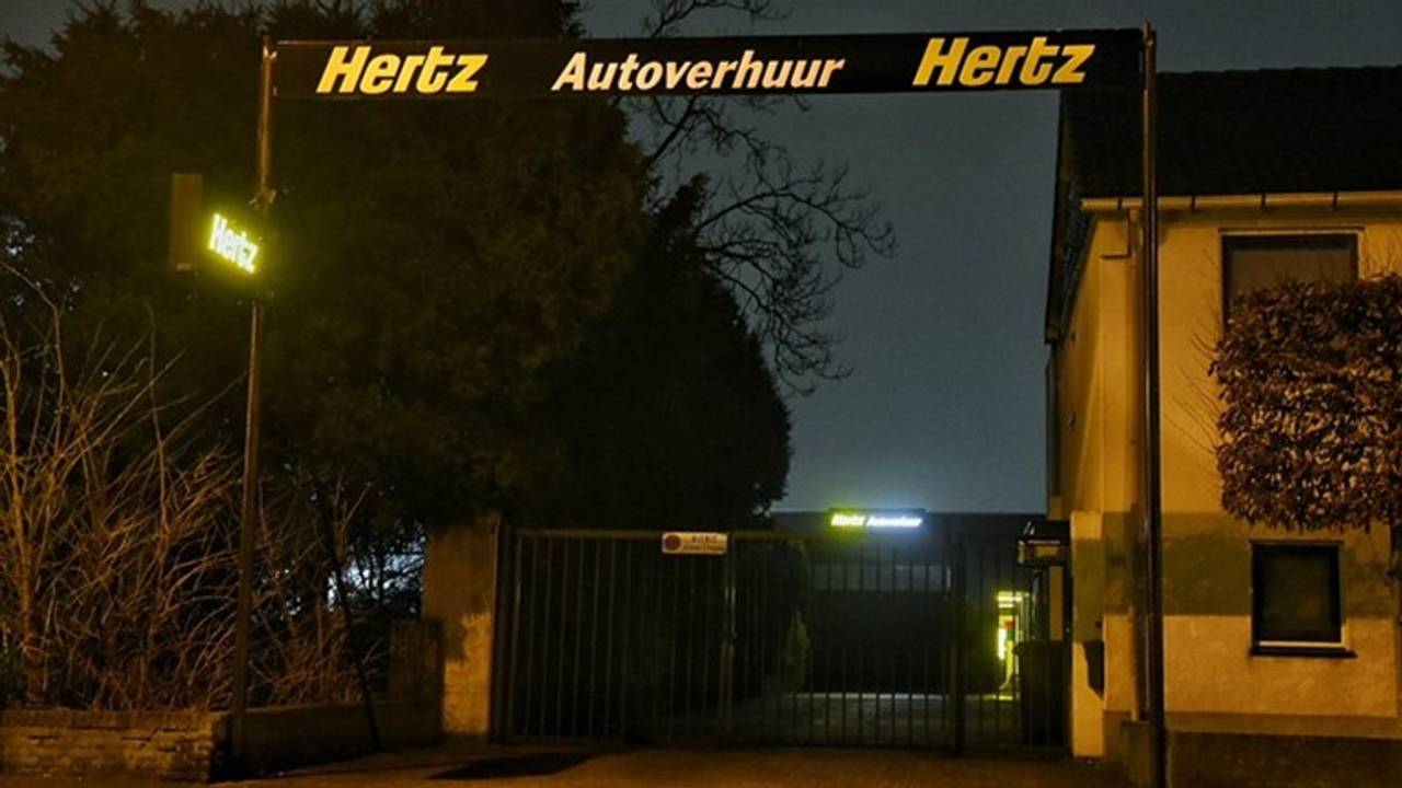 Hertz Autoverhuur in Tilburg (archieffoto)