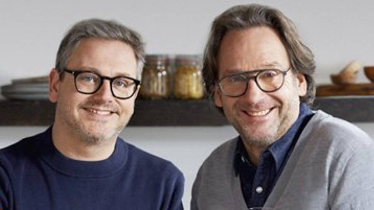 Guus Meeuwis en Dick Middelweerd