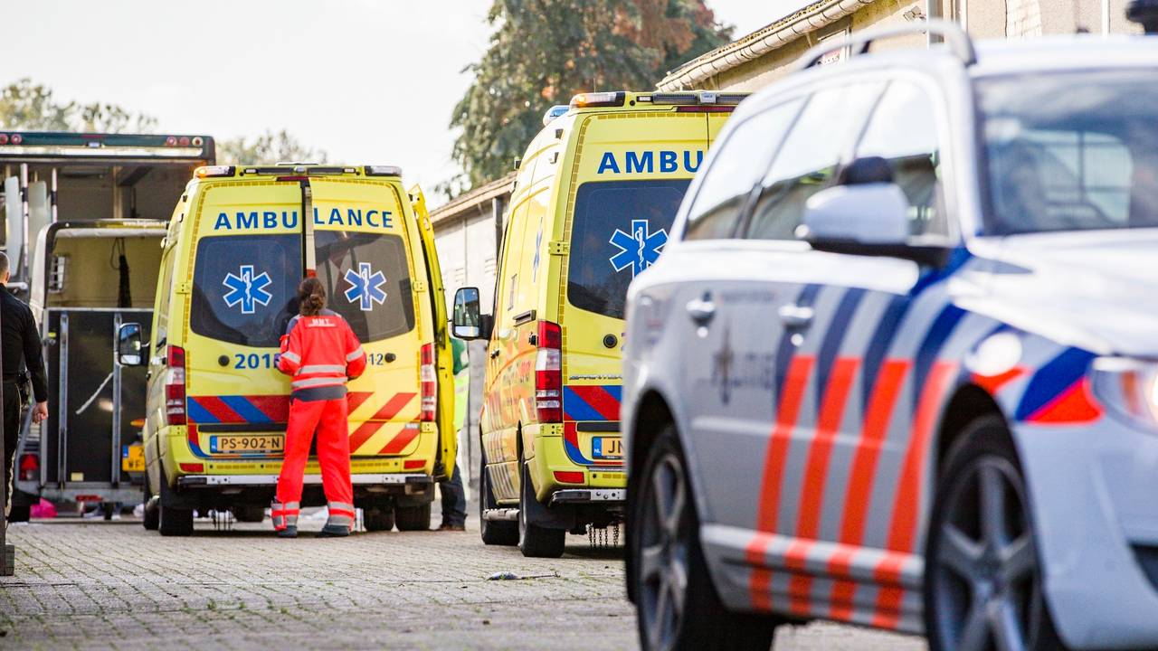 Het slachtoffer raakte zwaargewond. (Foto: Marcel van Dorst/SQ Vision)