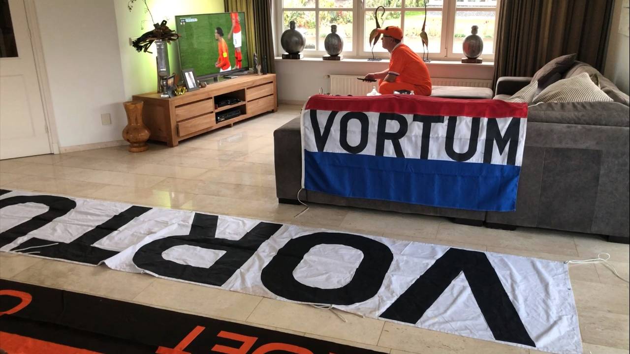 's Lands bekendste Oranje-spandoek.