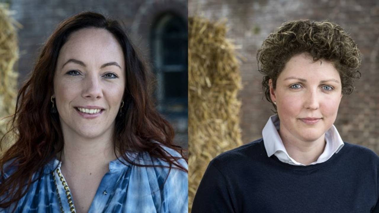 Michelle en Steffi (rechts) uit Boekel hebben de liefde gevonden.