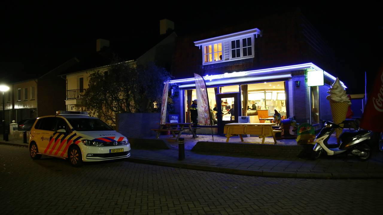 Cafetaria de Hulst overvallen (Foto: Danny van Schijndel)