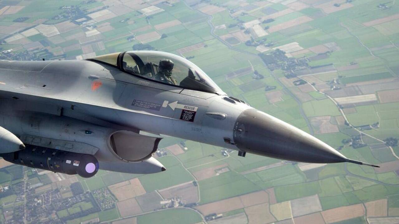 De F-16 (archieffoto)