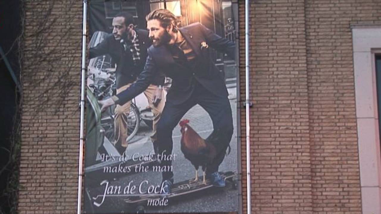 'It's de Cock that makes the man' was de slechtste slogan van 2013.